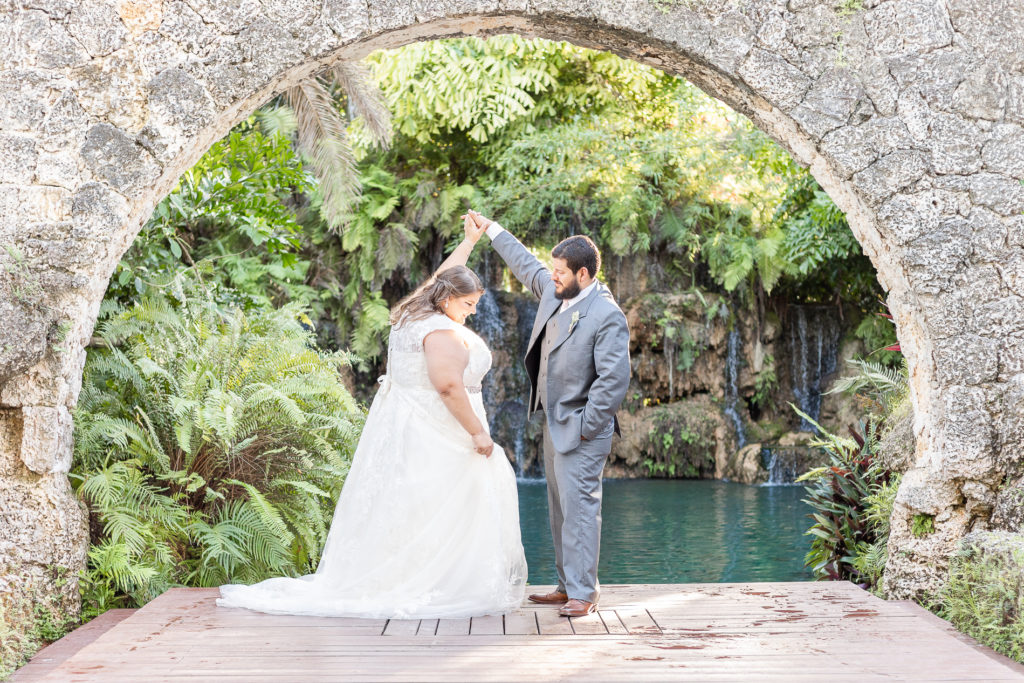 The secret Gardens Miami wedding