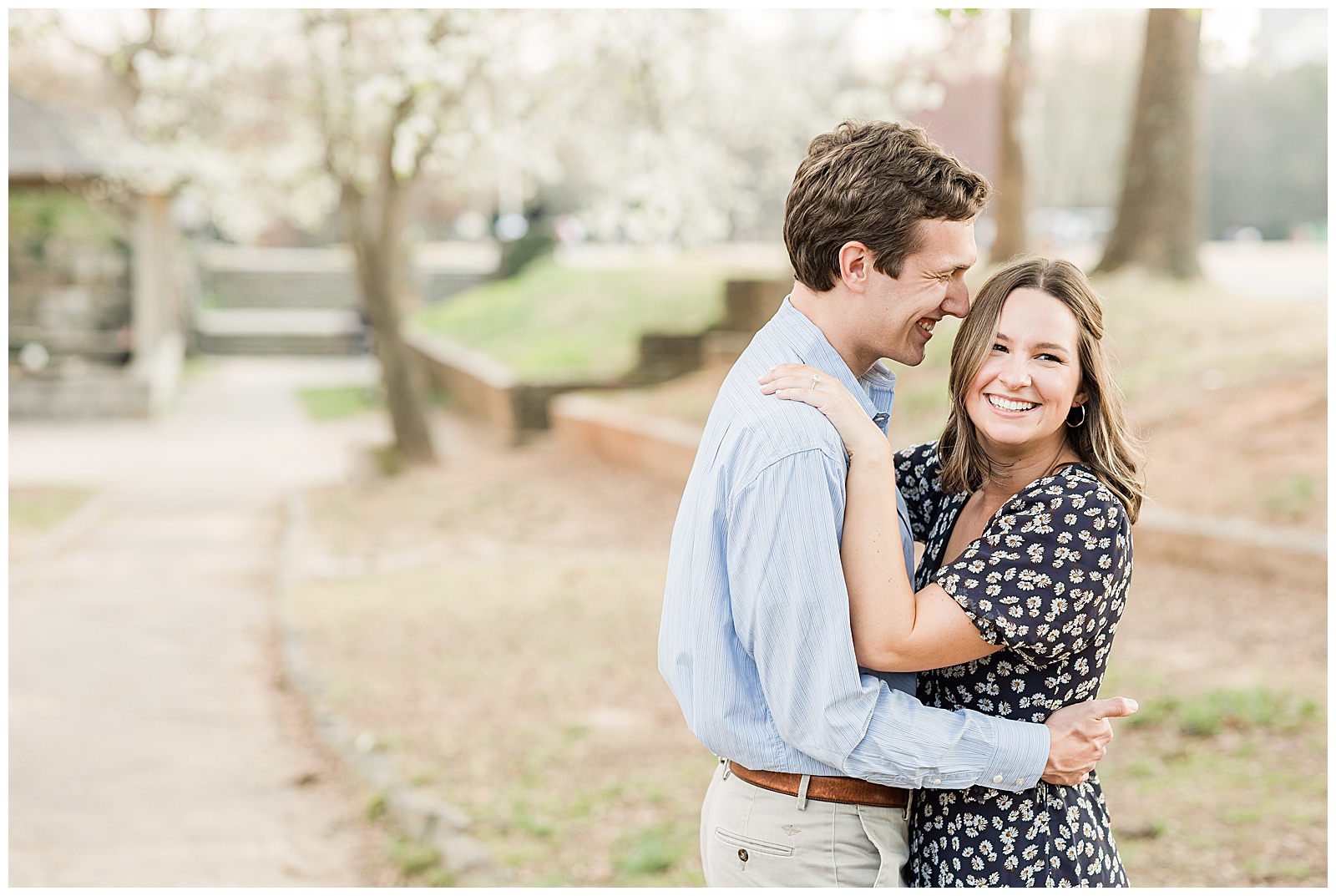 Abbey and Jared - Piedmont Park Engagement Session